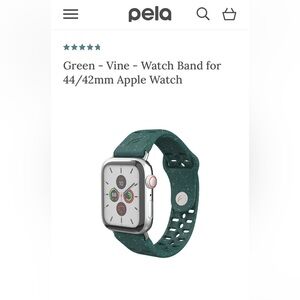 Brand New - Green - Vine - Watch Band for 44/42mm Apple Watch